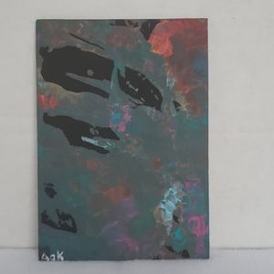 Spring of Color. Acrylic painting